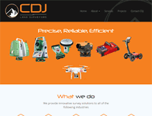 Tablet Screenshot of cdj.co.za